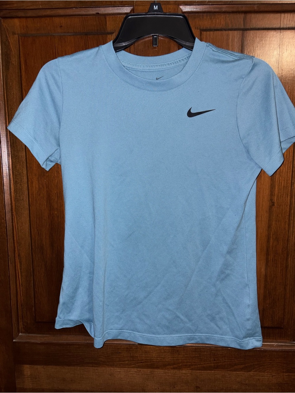 Kids Nike Light Blue Dri-FIT Short Sleeve Tee